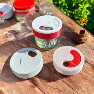 Schiebe-Deckel, Streuer (Glück)