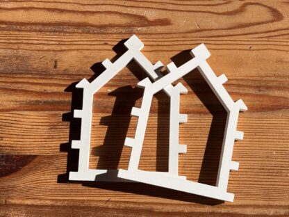 Häuserrahmen für easy-Sticks, Holzklötzchen – Bild 6