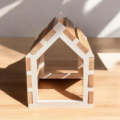 Häuserrahmen für easy-Sticks, Holzklötzchen – Bild 8