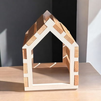 Häuserrahmen für easy-Sticks, Holzklötzchen – Bild 10