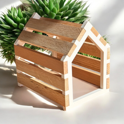 Häuserrahmen für easy-Sticks, Holzklötzchen – Bild 11