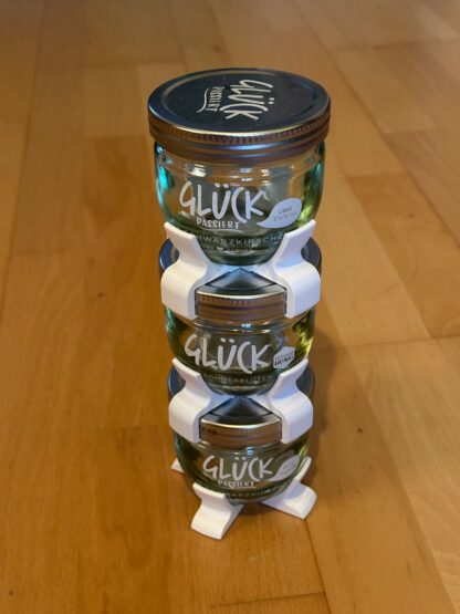 Glück-Hochstapler für das Glück-Marmeladenglas
