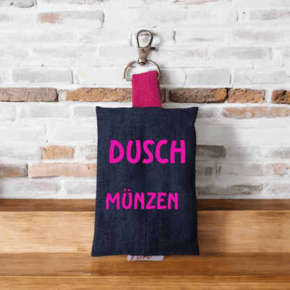 Duschmünzen-Beutel / Tasche / Aufbewahrung