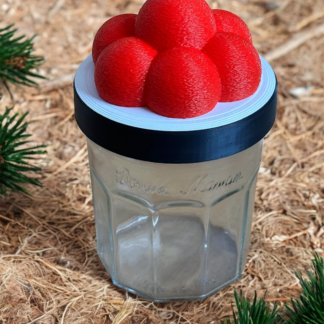 Bollenhut-Deckel Schwarzwald (Bonne Mama TO82)