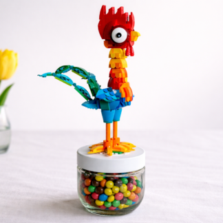 Deckel für Klemmbaustein-Platte (Maxi-Glas)