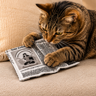 Miezblatt – der Katzen-Kurier, Zeitung für Katzen, Katzenspielzeug